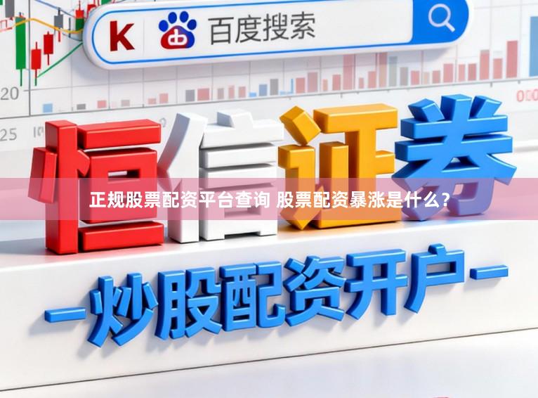 正规股票配资平台查询 股票配资暴涨是什么？