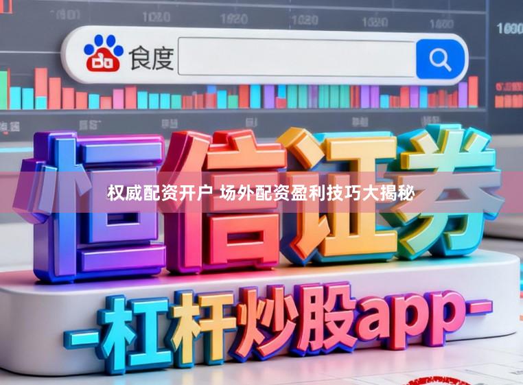 权威配资开户 场外配资盈利技巧大揭秘